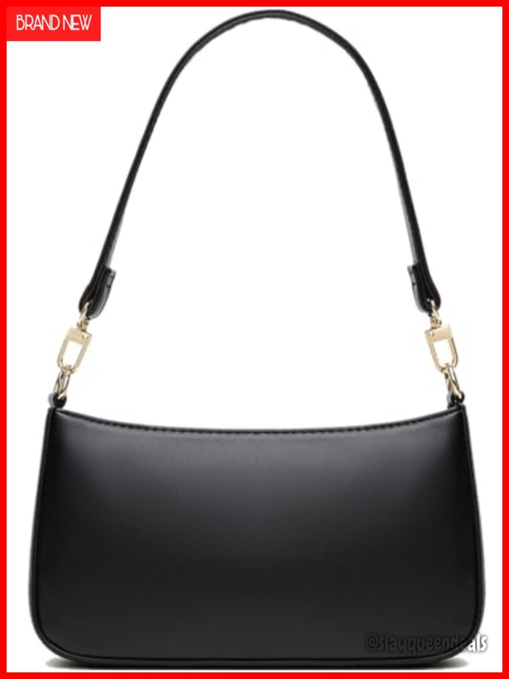 Vegan Leather Hobo Shoulder Bag Removable Strap Crossbody Purse